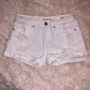 White shorts